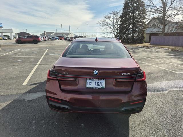 used 2022 BMW 750 car, priced at $57,449