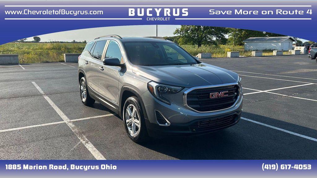 used 2021 GMC Terrain car, priced at $19,593