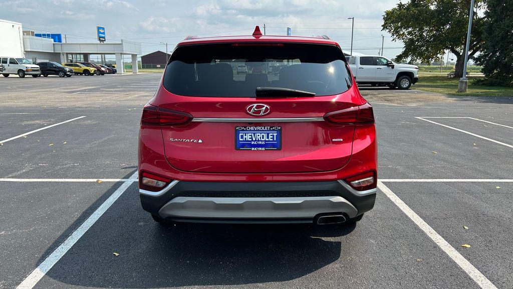 used 2020 Hyundai Santa Fe car, priced at $15,991