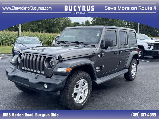 used 2018 Jeep Wrangler Unlimited car, priced at $21,991