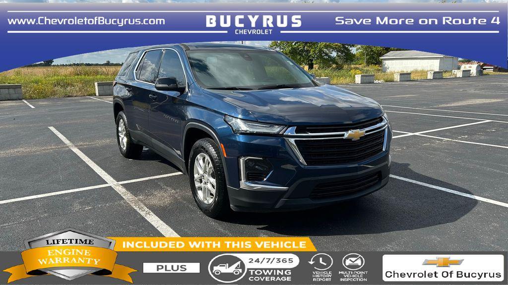 used 2022 Chevrolet Traverse car, priced at $23,999