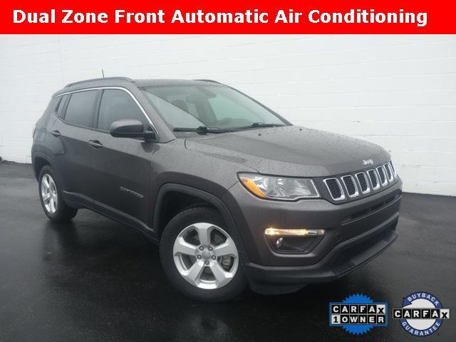 used 2021 Jeep Compass car, priced at $17,000