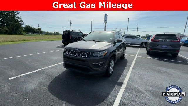 used 2021 Jeep Compass car, priced at $17,500