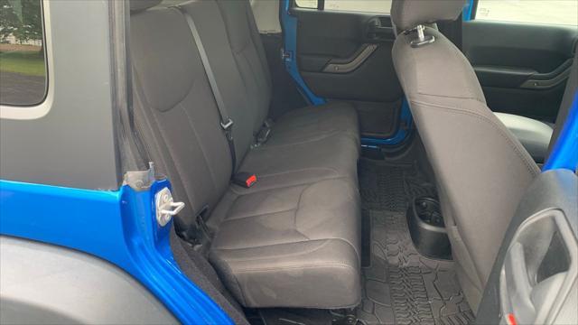 used 2016 Jeep Wrangler Unlimited car, priced at $15,809