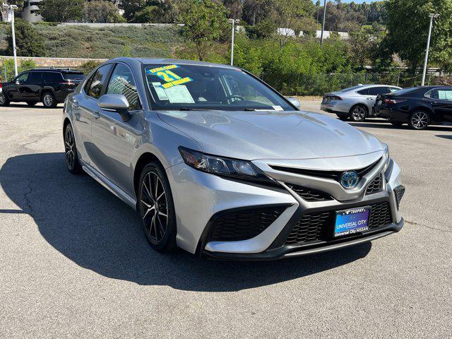 used 2021 Toyota Camry car, priced at $25,568