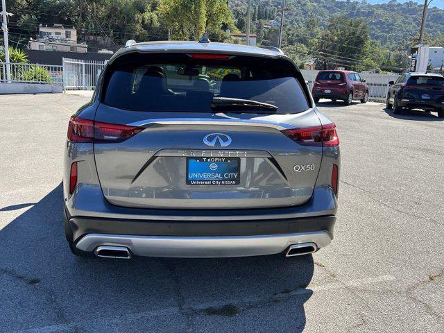 used 2021 INFINITI QX50 car, priced at $24,368