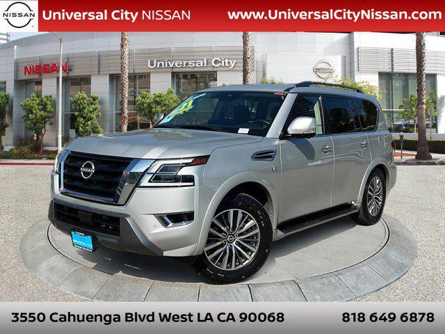 used 2021 Nissan Armada car, priced at $29,800