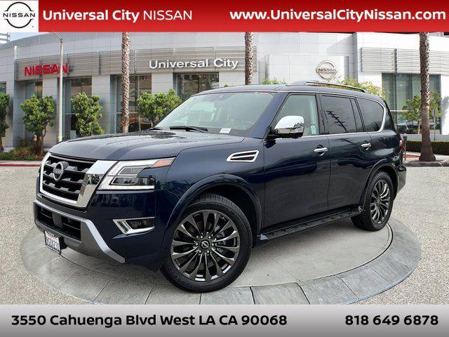 used 2023 Nissan Armada car, priced at $45,800