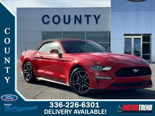 used 2022 Ford Mustang car, priced at $25,000