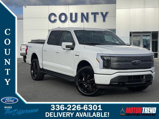 used 2022 Ford F-150 Lightning car, priced at $50,000