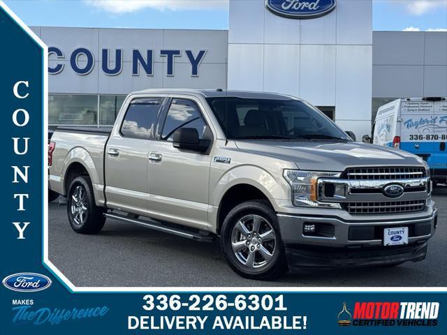 used 2018 Ford F-150 car, priced at $27,318