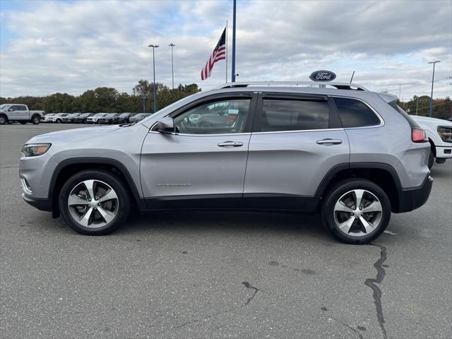 used 2021 Jeep Cherokee car, priced at $24,000