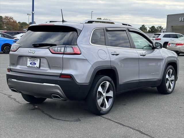 used 2021 Jeep Cherokee car, priced at $24,000