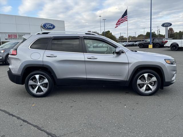 used 2021 Jeep Cherokee car, priced at $24,000