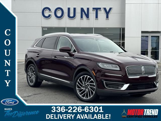 used 2020 Lincoln Nautilus car, priced at $26,295