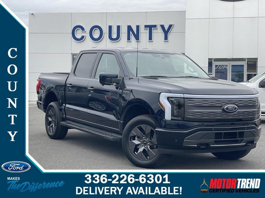 used 2023 Ford F-150 Lightning car, priced at $58,714