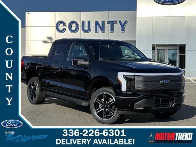 used 2022 Ford F-150 Lightning car, priced at $51,998