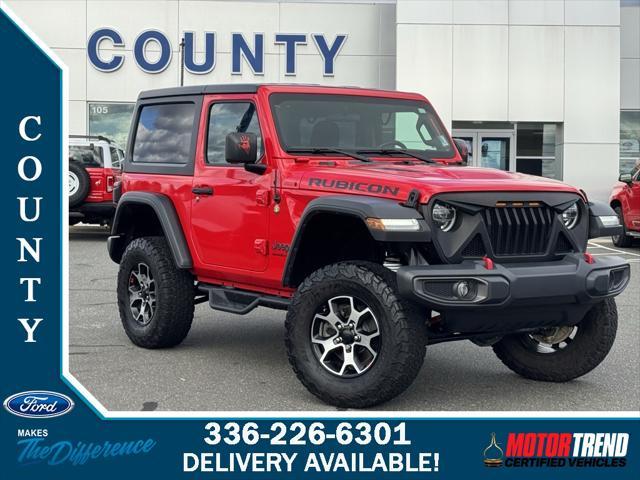 used 2021 Jeep Wrangler car, priced at $34,495