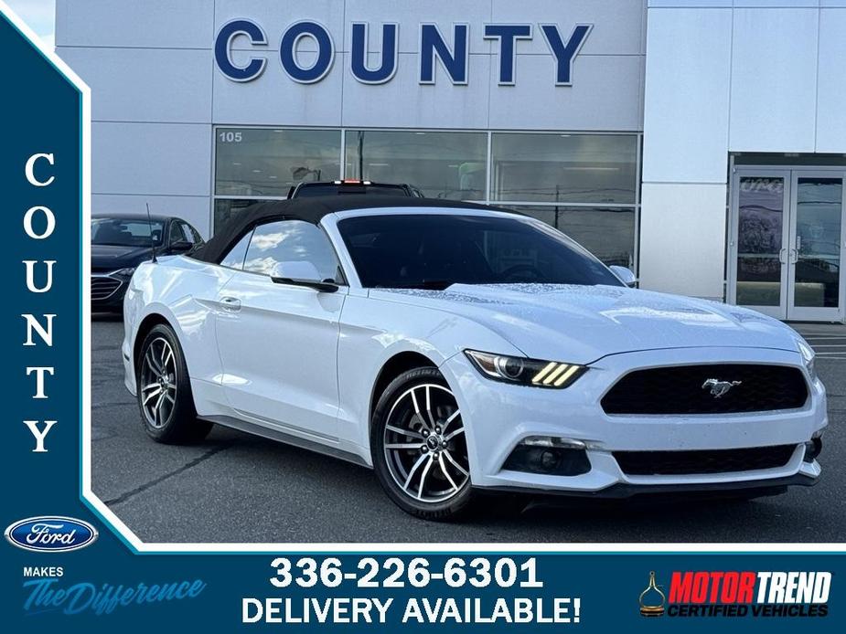 used 2017 Ford Mustang car, priced at $16,349