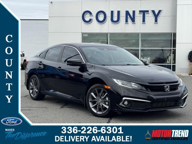 used 2020 Honda Civic car, priced at $18,000