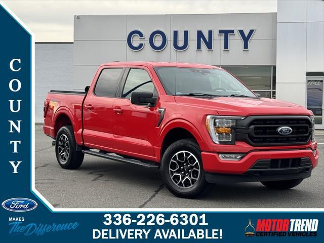 used 2021 Ford F-150 car, priced at $34,998