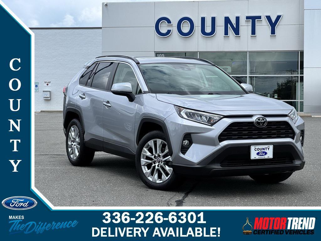 used 2019 Toyota RAV4 car, priced at $27,650