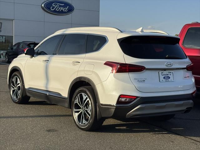 used 2020 Hyundai Santa Fe car, priced at $20,000