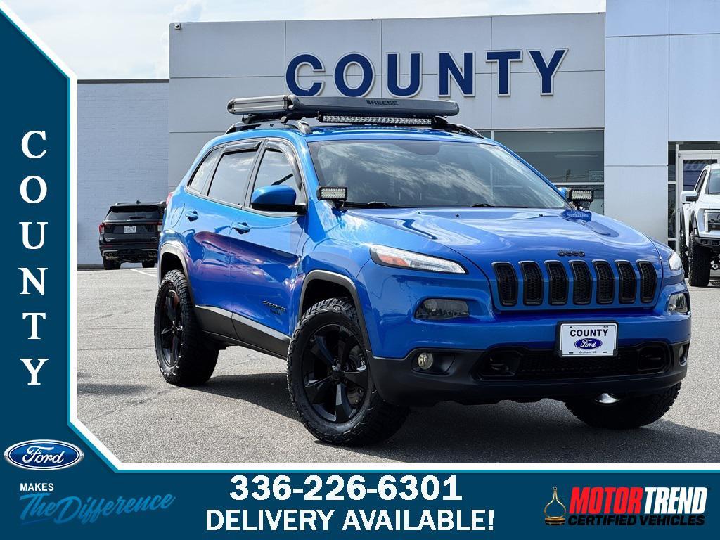 used 2018 Jeep Cherokee car, priced at $15,550