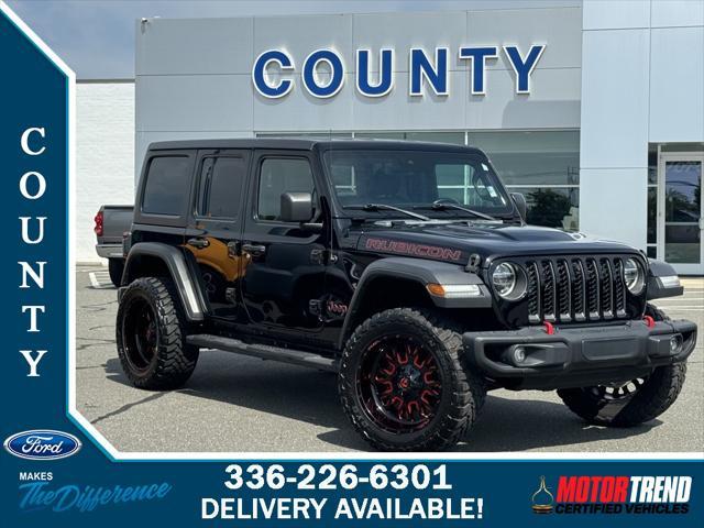 used 2021 Jeep Wrangler Unlimited car, priced at $35,035