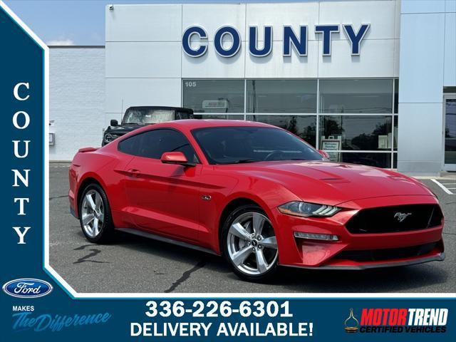 used 2018 Ford Mustang car, priced at $34,562