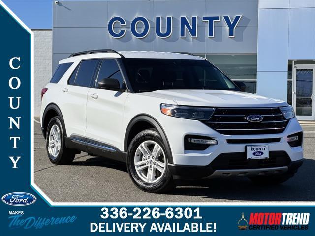 used 2021 Ford Explorer car, priced at $25,314