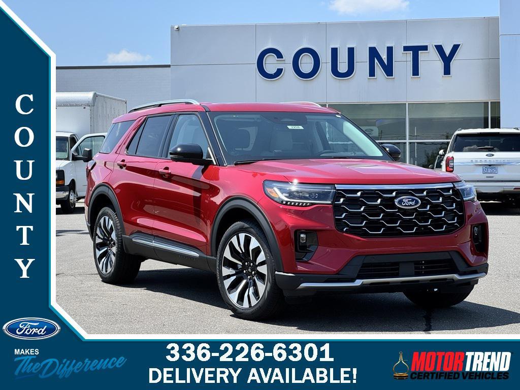 new 2025 Ford Explorer car, priced at $57,235
