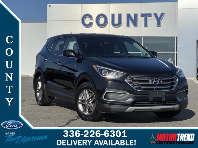 used 2018 Hyundai Santa Fe Sport car, priced at $11,788