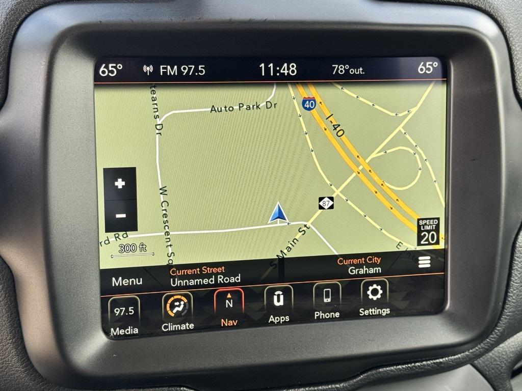 used 2023 Jeep Renegade car, priced at $22,500