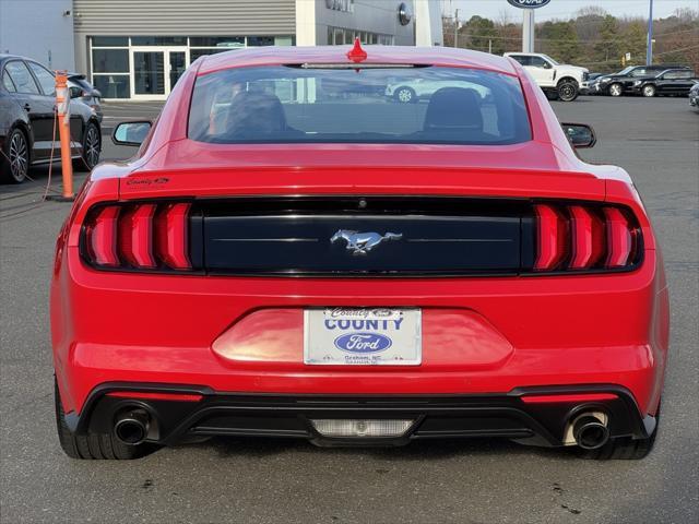 used 2021 Ford Mustang car, priced at $23,473