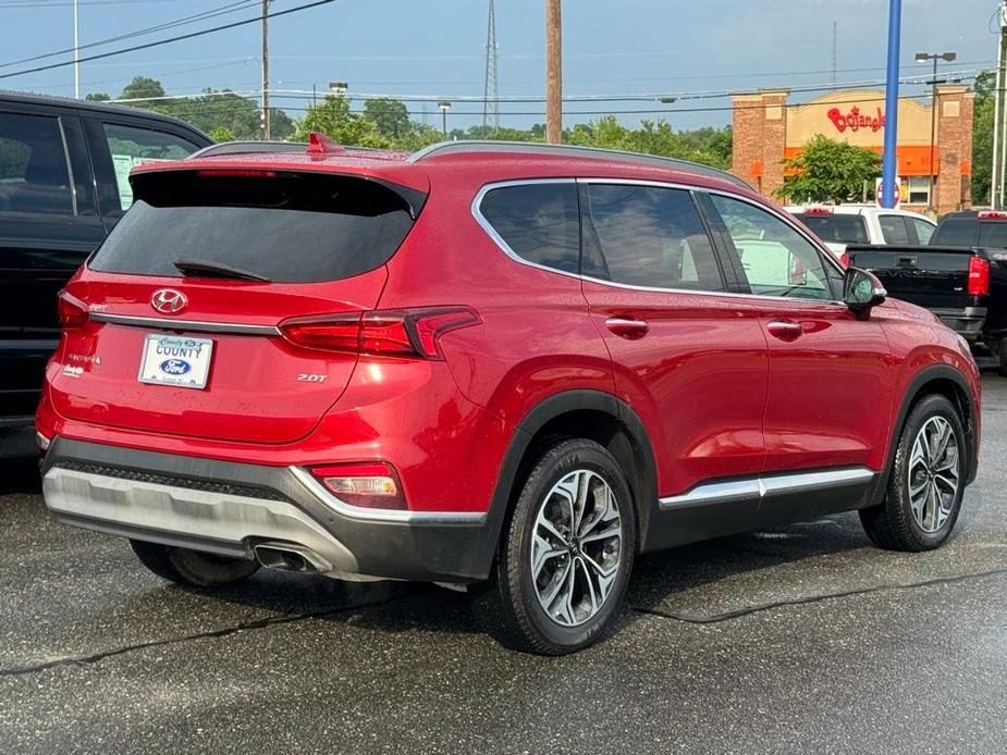 used 2020 Hyundai Santa Fe car, priced at $21,500