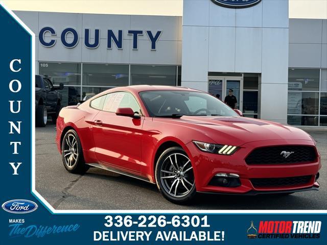 used 2017 Ford Mustang car, priced at $19,993