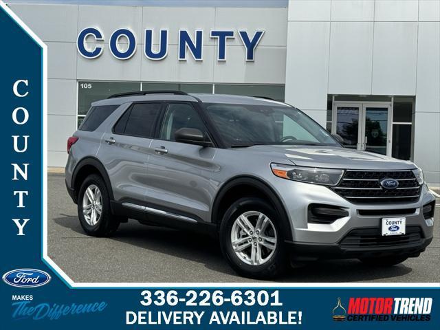 used 2021 Ford Explorer car, priced at $26,530