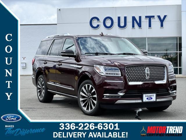 used 2021 Lincoln Navigator car, priced at $42,998