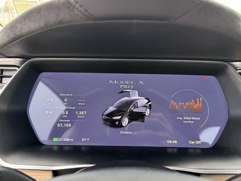 used 2017 Tesla Model X car, priced at $26,500