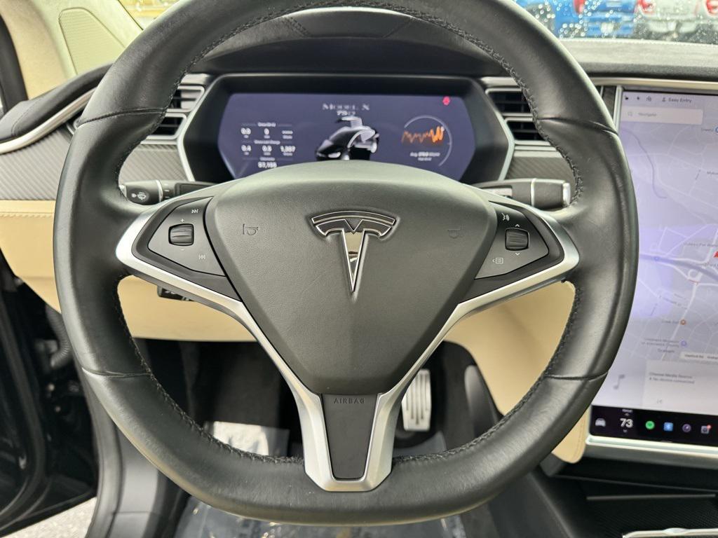 used 2017 Tesla Model X car, priced at $26,500