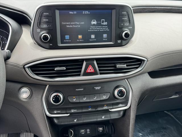 used 2019 Hyundai Santa Fe car, priced at $18,995