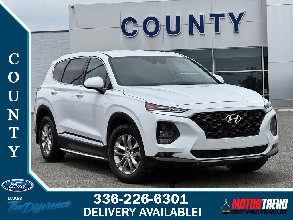 used 2019 Hyundai Santa Fe car, priced at $17,998