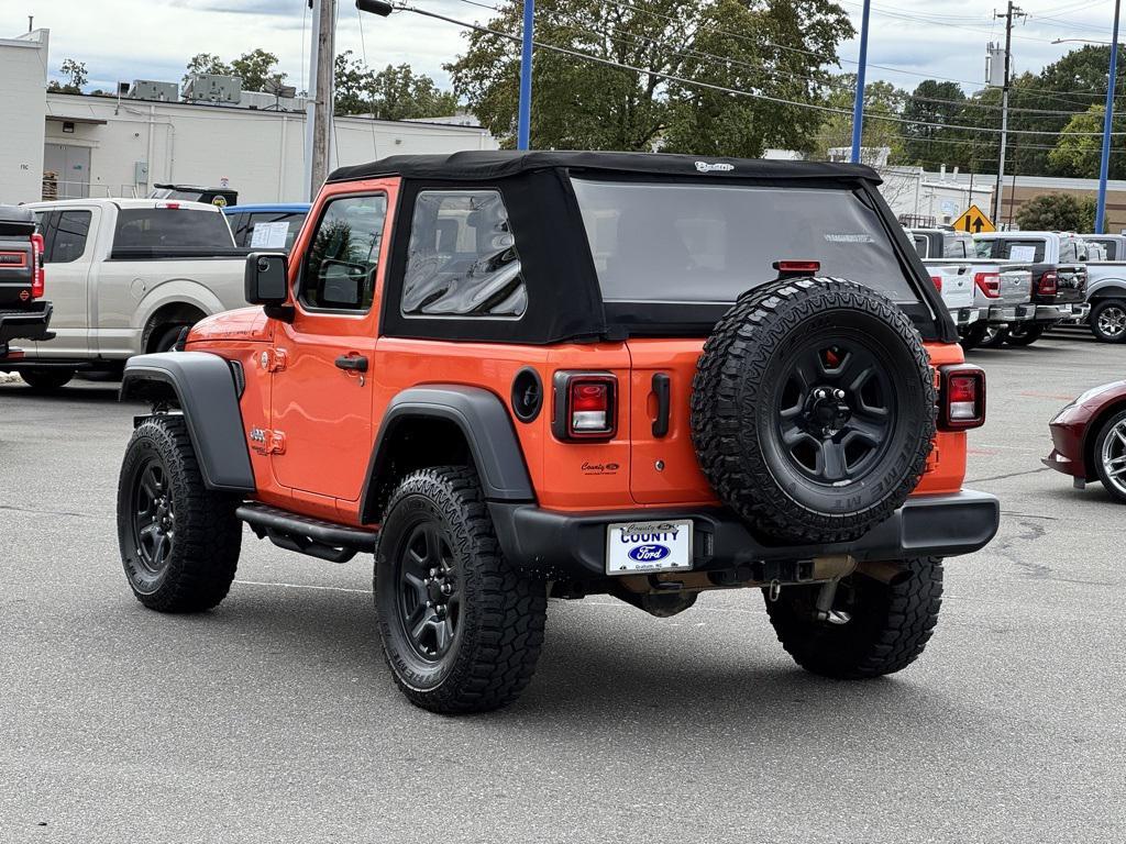used 2019 Jeep Wrangler car, priced at $23,500