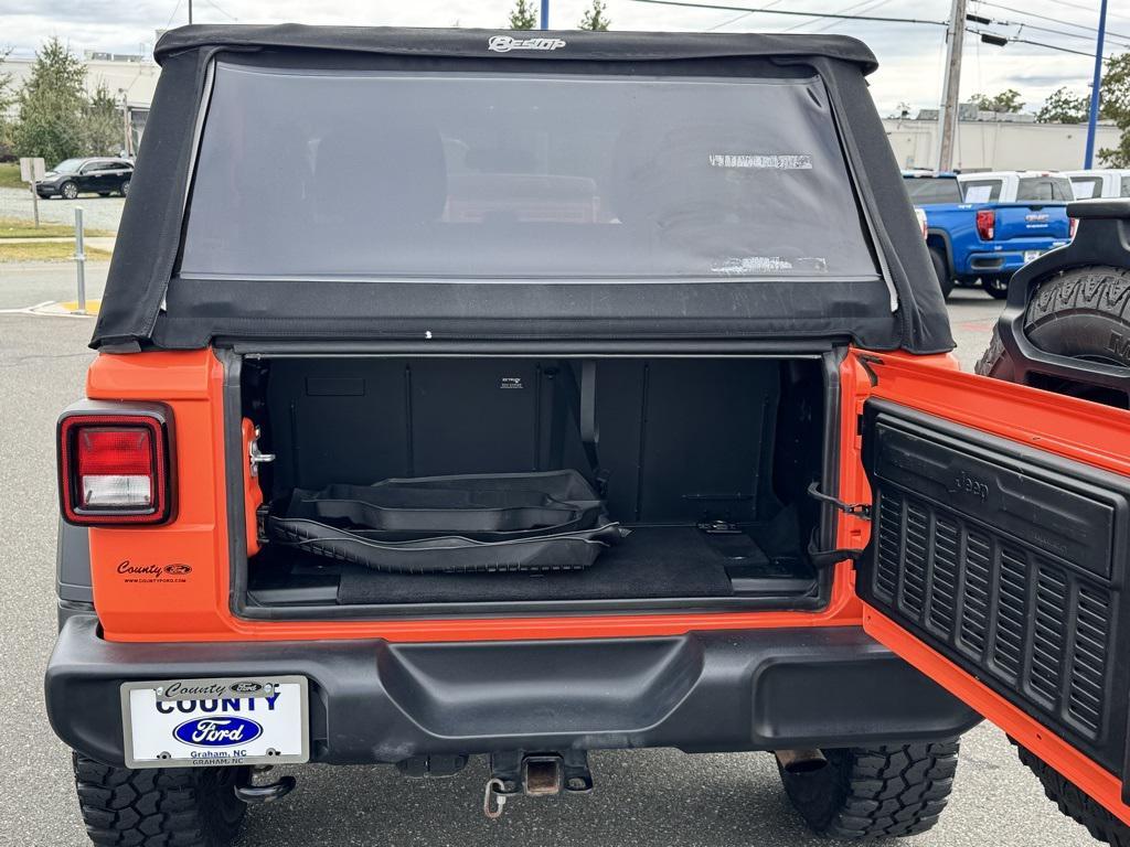 used 2019 Jeep Wrangler car, priced at $23,500