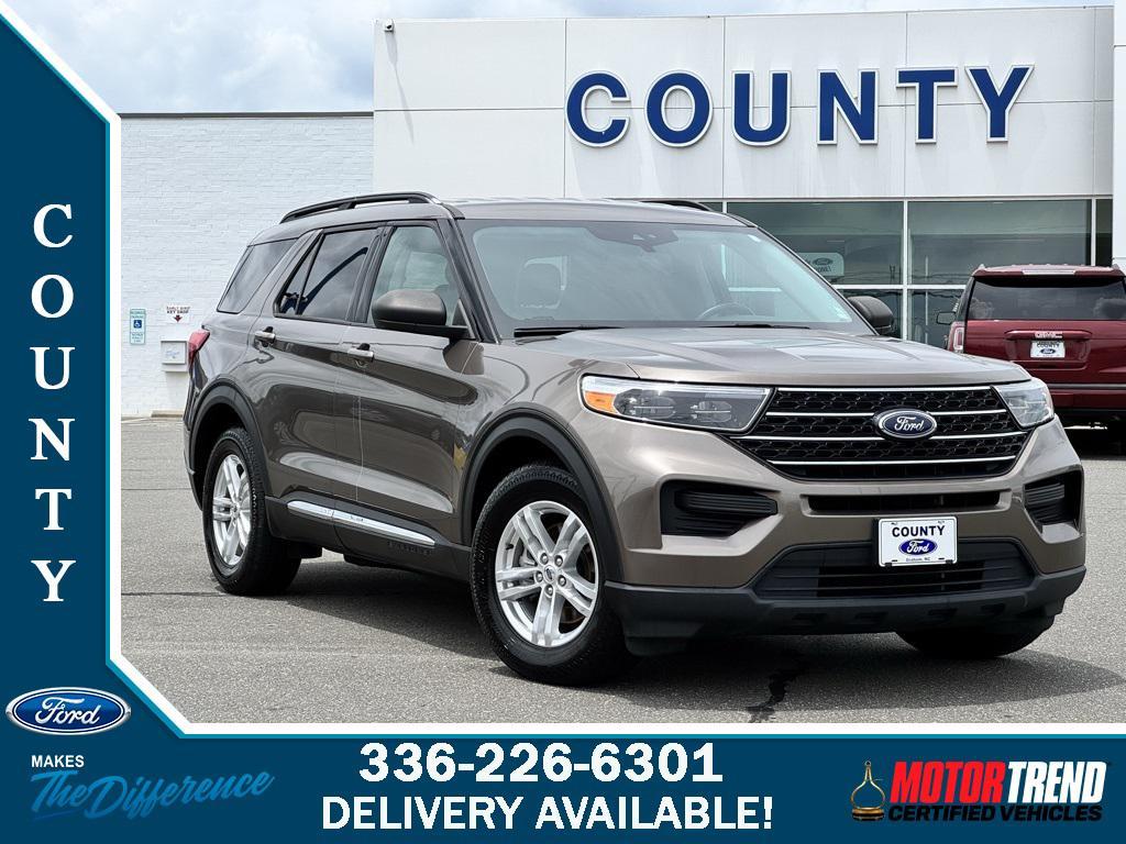 used 2021 Ford Explorer car, priced at $20,836