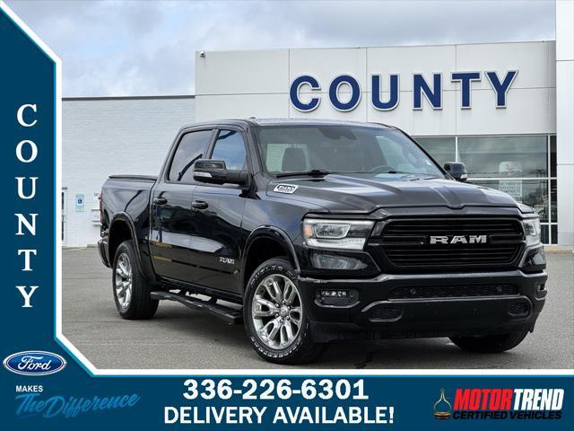 used 2022 Ram 1500 car, priced at $43,698