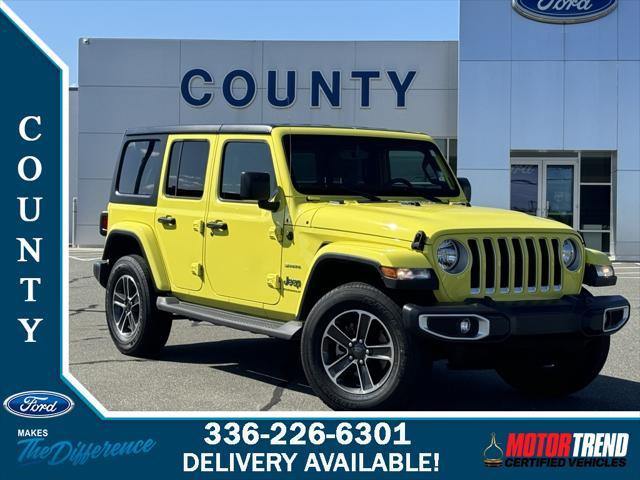 used 2023 Jeep Wrangler car, priced at $36,723