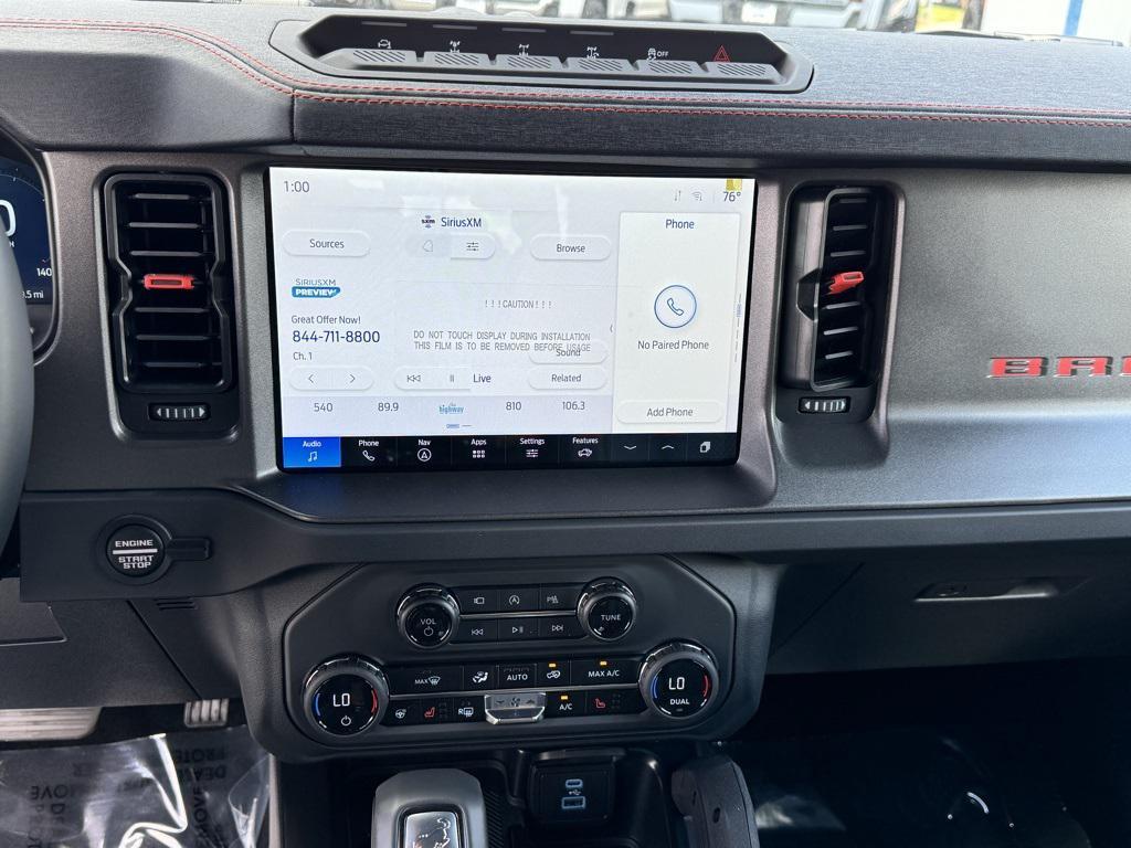 new 2025 Ford Bronco car, priced at $95,695