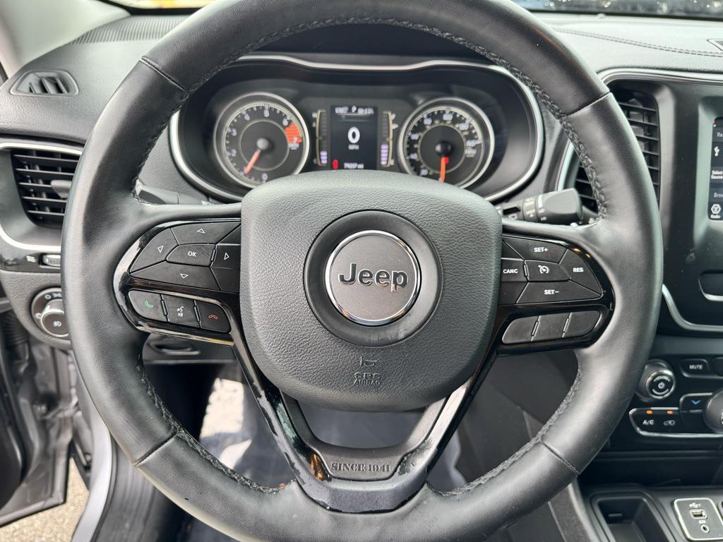 used 2021 Jeep Cherokee car, priced at $18,998